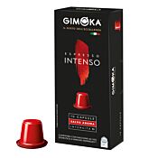 Gimoka Espresso Intenso package and capsule for Nespresso®