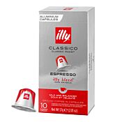 illy Espresso Classico package and capsule for Nespresso®