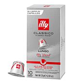 illy Lungo Classico package and capsule for NespressoÂ®