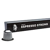 Kaffekapslen Espresso Strong Packung und Kapsel für Nespresso®