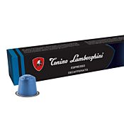 Tonino Lamborghini Espresso Decaffeinato paquet et capsule pour Nespresso
