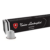 Tonino Lamborghini Espresso Platinum pakke og kapsel til Nespresso
