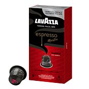 Lavazza Espresso Classico paquet et capsule pour Nespresso
