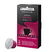Lavazza Espresso Deciso package and capsule for NespressoÂ®