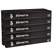 Förpackning med 100 aluminiumkapslar Kaffekapslen Ristretto för Nespresso