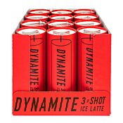 12 drikkeklare Dynamite-iskaffer