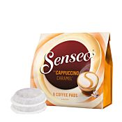 Senseo Cappuccino Caramel paquet et dosettes pour Senseo