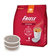 Friele Frokostkaffe Large Cup package and pods for Senseo