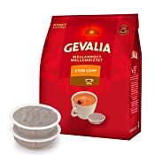 Gevalia Medium Roast Large Cup Packung und Pods für Senseo