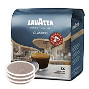 Lavazza Classico package and pods for Senseo