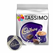 Cadbury Packung und Kapsel für Tassimo