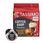 Coffee Shop Selections Hot Choco Salted Caramel Packung und Kapsel für Tassimo