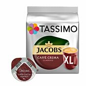 Jacobs Caffé Crema Classico XL pakke og kapsel til Tassimo