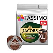 Jacobs Krönung Kräftig XL package and capsule for Tassimo
