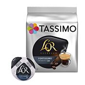 L'OR Fortissimo paquet et capsule pour Tassimo