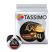 L'OR XL Intense package and capsule for Tassimo