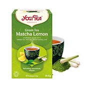 Matcha Lemon Green Tea Tee von Yogi Tea 
