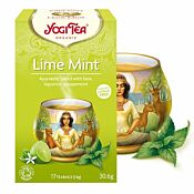 Lime Mint Tea fra Yogi Tea. 30,6 gram