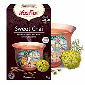 Süßer Chai-Tee von Yogi Tea. 34 Gramm