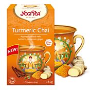 Gurkmeja Chai te från Yogi Tea