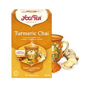 Turmeric Chai tea from Yogi Tea 
