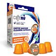 Caffenu Cleaning capsules package and capsules for Nespresso®