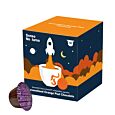 Senso Nocturno Caramelised Orange Peel Chocolate package and capsule for Dolce Gusto
