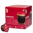 Kaffekapslen Americano package and capsule for Dolce Gusto
