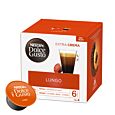 NescafÃ© Lungo package and capsule for Dolce Gusto