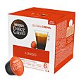 Nescafé Lungo Big Pack package and capsule for Dolce Gusto
