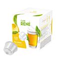 Café René Lemon Tea package and pod for Dolce Gusto
