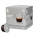 Kaffekapslen Espresso Strong package and capsule for Dolce Gusto
