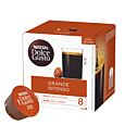 Nescafé Grande Intenso package and capsule for Dolce Gusto