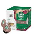Starbucks Cappuccino package and capsule for Dolce Gusto