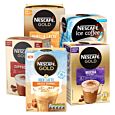5 packages of Nescafé instant variants