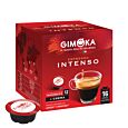Gimoka Espresso Intenso package and capsule for Lavazza a Modo Mio