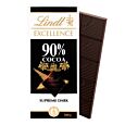 90% Cocoa chocolate from Lindt 