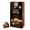 Café Royal Hazelnut pak en capsule voor Nespresso
