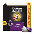 Douwe Egberts Lungo 8 Intense XL package and capsule for NespressoÂ®