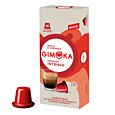 Gimoka Espresso Intenso Packung und Kapsel für Nespresso
