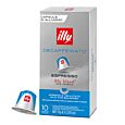 illy Decaffeinato package and capsule for Nespresso
