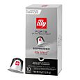 illy Espresso Forte package and capsule for Nespresso®