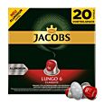 Jacobs Lungo 6 Classico XL Packung und Kapsel für Nespresso®
