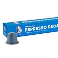 Kaffekapslen Espresso Decaf Premium pak en capsule voor Nespresso
