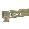 Kaffekapslen Lungo Premium pakke og kapsel til Nespresso
