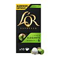 L'OR Lungo Elegante package and capsule for Nespresso®