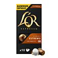 L'OR Lungo Estremo package and capsule for Nespresso®