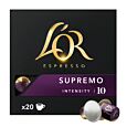 L'OR Supremo Big Pack package and capsule for NespressoÂ®