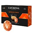 CafÃ© Royal Espresso Forte package and capsule for NespressoÂ® Pro