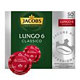 Jacobs Lungo 6 Classico package and pod for Nespresso Pro
